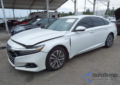 2021 Honda Accord Hybrid Ex z USA, uszkodzony, nr VIN 1HGCV3F42MA011559